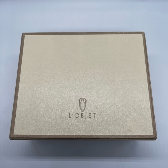 L’objet gold plated & Swarovski Crystal Napkin Rings RARE-NO LONGER AVAILABLE - Picture 4 of 4